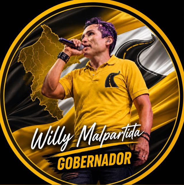 Willy Malpartida, candidato a Gobernador Regional de Loreto